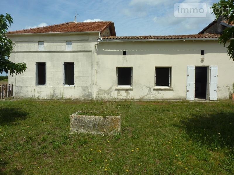 Achat maison Jonzac 17500 Charente-Maritime 110 m2 6 pièces 219420 euros Maison a vendre Jonzac 17500 Charente-Maritime 110 m2 6 pièces 219420 euros