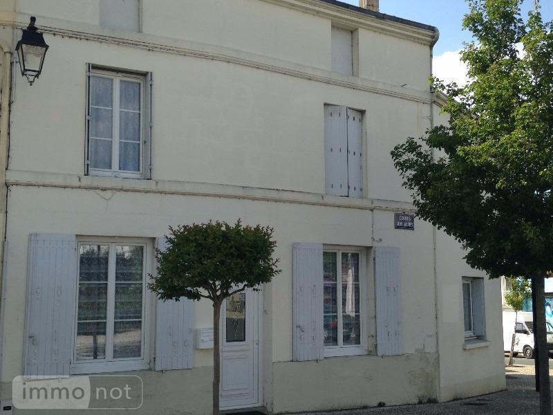Achat immeuble de rapport Pons 17800 Charente-Maritime 151 m2 155872 euros Immeuble de rapport a vendre Pons 17800 Charente-Maritime 151 m2 155872 euros