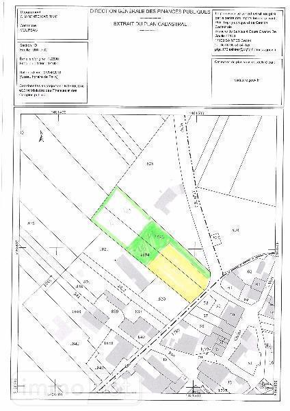 Achat terrain a batir Meursac 17120 Charente-Maritime 2781 m2 95400 euros Terrain a batir a vendre Meursac 17120 Charente-Maritime 2781 m2 95400 euros