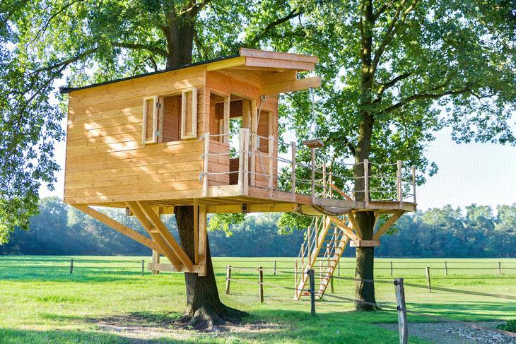 Cabane à construire pour enfants